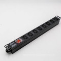 Outlet PDU with Switch Server Cabinet Rack